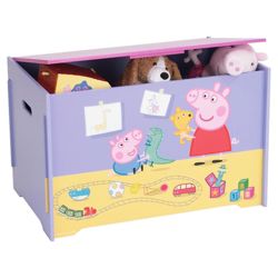Buy Peppa Pig Free Standing Toy Box, Purple from our Children's Storage ...
