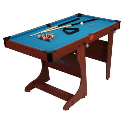 Buy BCE 4ft 6in Folding Pool Table with Snooker Balls from our Pool ...