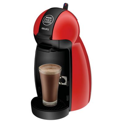 Buy Nescafe Dolce Gusto Piccolo Multi Beverage Red Coffee Machine by ...