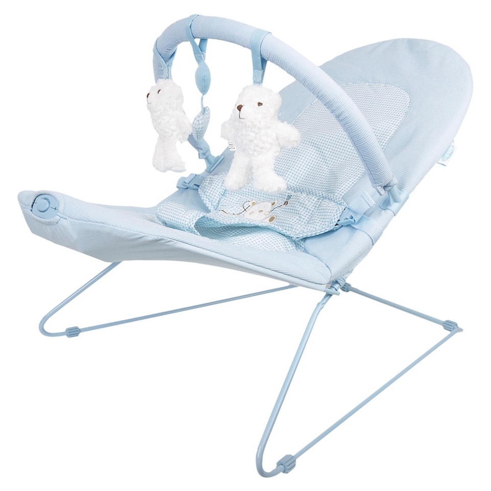 Obaby B is for Bear Vibrating Bouncer, White