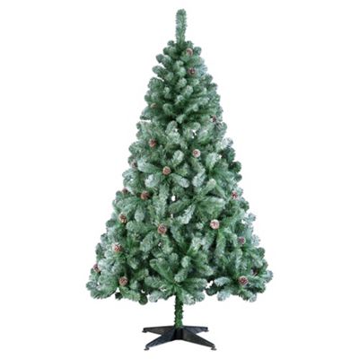 Buy Tesco 6ft Swiss Snowy Mountain Christmas Tree from our Christmas ...