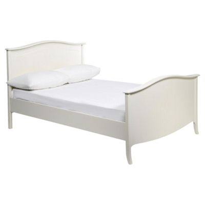 Buy Lille Double Bed Frame, Ivory from our Small Doubles range - Tesco