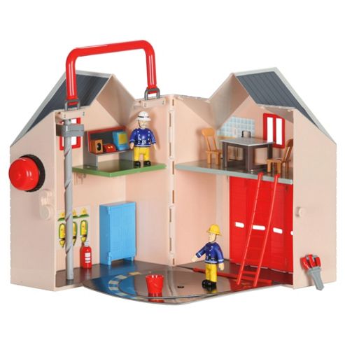 Fireman Sam Deluxe Fire Station Playset