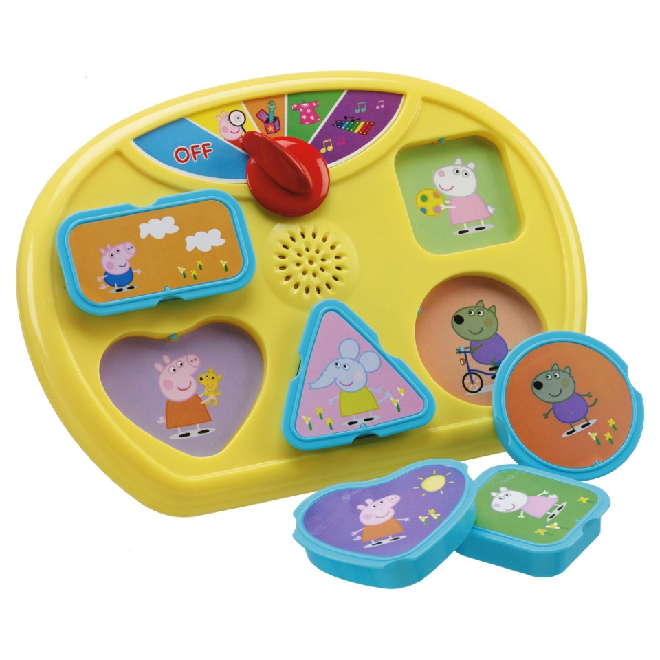 Inspiration Works Peppa Pig Shape Sorter Puzzle