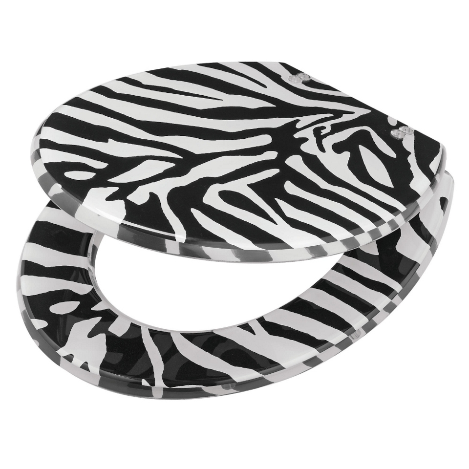 Tesco Zebra Toilet Seat