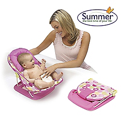 Buy Summer Infant Deluxe Baby Bather   Pink from our Bath Seats range 