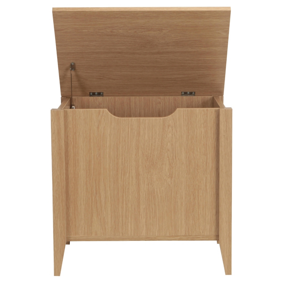 Eva Light Oak Storage Seat/Monks Bench