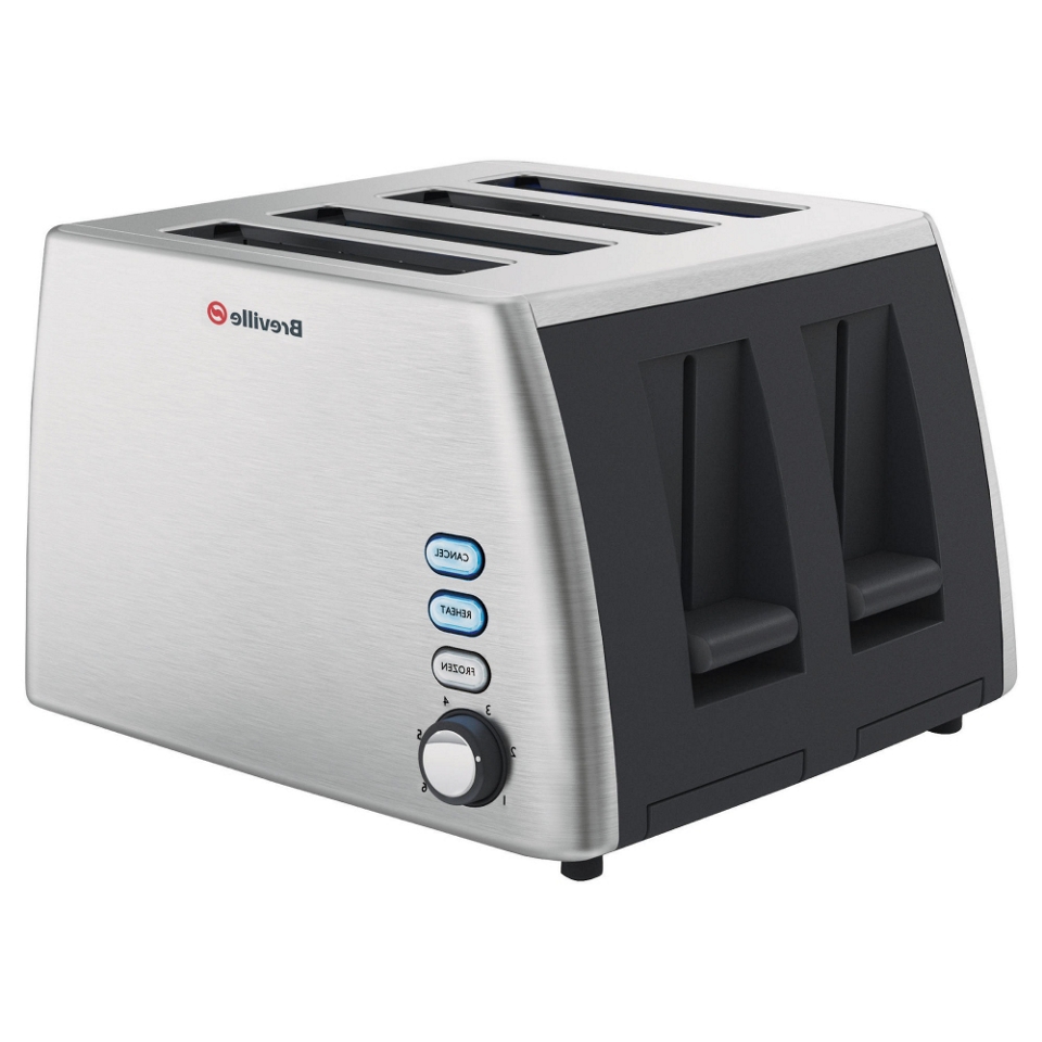 Breville VTT285 Brushed Stainless Steel 4 Slice Toaster