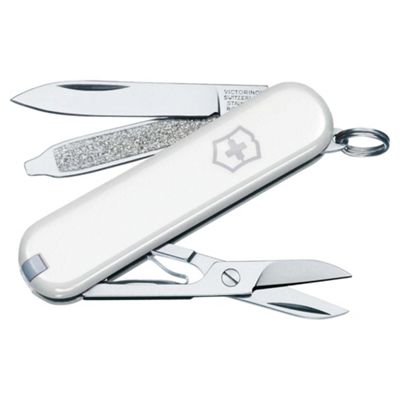 Buy Victorinox Classic SD Swiss Army Knife Multi-Tool, White from our ...