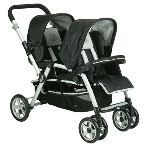 Buy Jane Twin Two Tandem Pushchair, Moonlight from our Pushchairs range ...