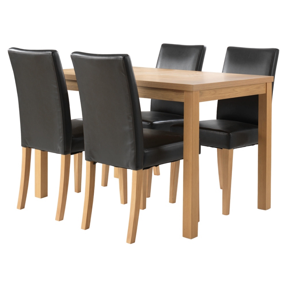 Buy Banbury 4 Seat Set, Oak from our Dining Tables range   Tesco