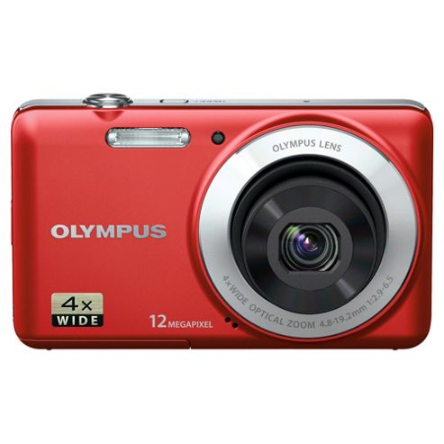 Buy Olympus D-700 Digital Camera - Red (12MP, 4x Optical Zoom) 2.7 inch ...