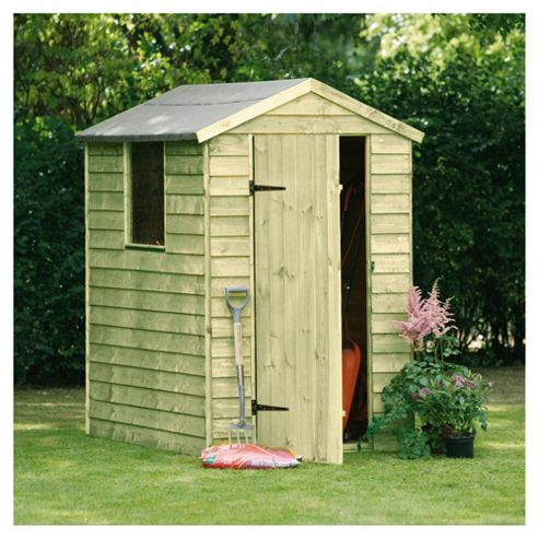 Buy Timberdale Overlap Pressure Treated Apex Shed from our Wooden Sheds ...