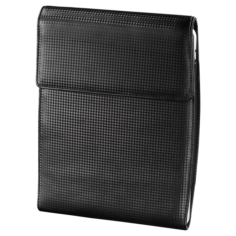 Hama Carbon Cover for the new Apple iPad and iPad 2, Black