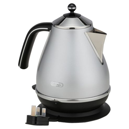 Buy De'Longhi KBO3001 Brushed Stainless Steel Icona 1.7L Kettle from ...