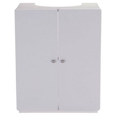 Buy Croydex Nile Tall Single Door Stainless Steel Bathroom Cabinet