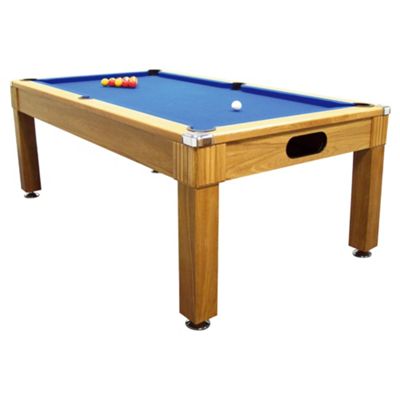 Buy Riley Oakhampton 7ft Pool Dining Table from our Snooker & Pool ...