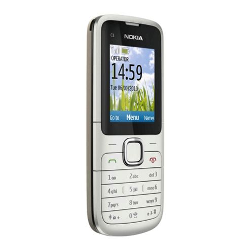 Buy Tesco Mobile Nokia C1-01 Warm Grey from our Pay as you go Phones ...