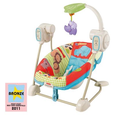 Buy Fisher Price Love U Zoo Swing From Our Baby Swings Range