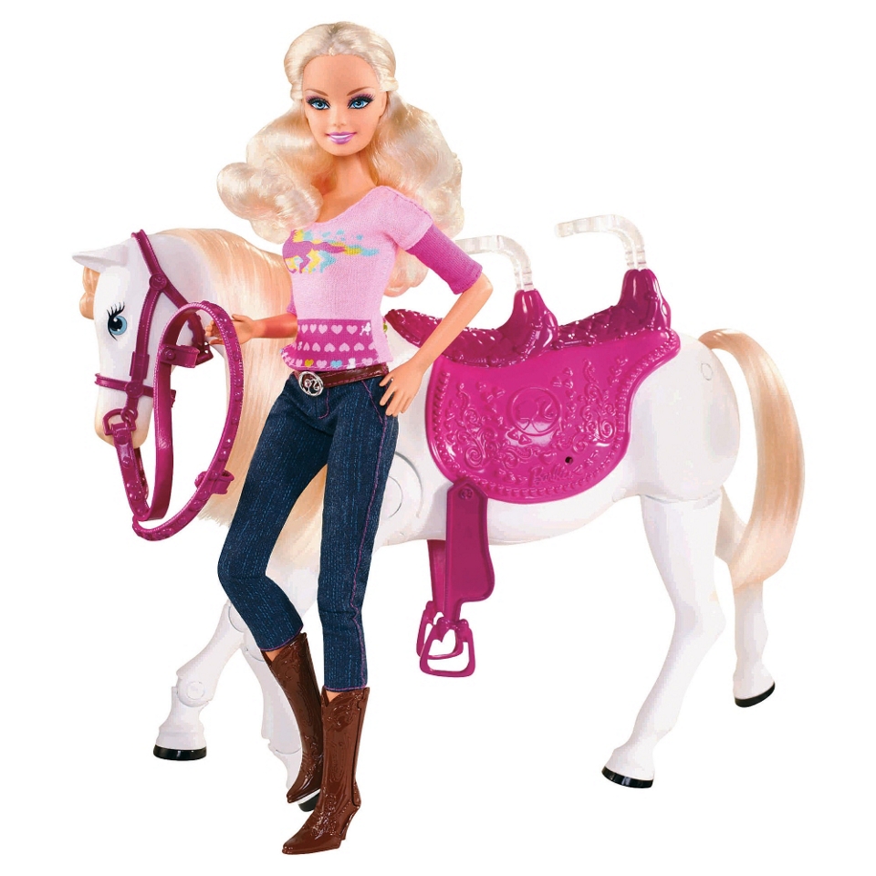 Buy Barbie Doll & Tawny Horse Walking Together from our Barbie 