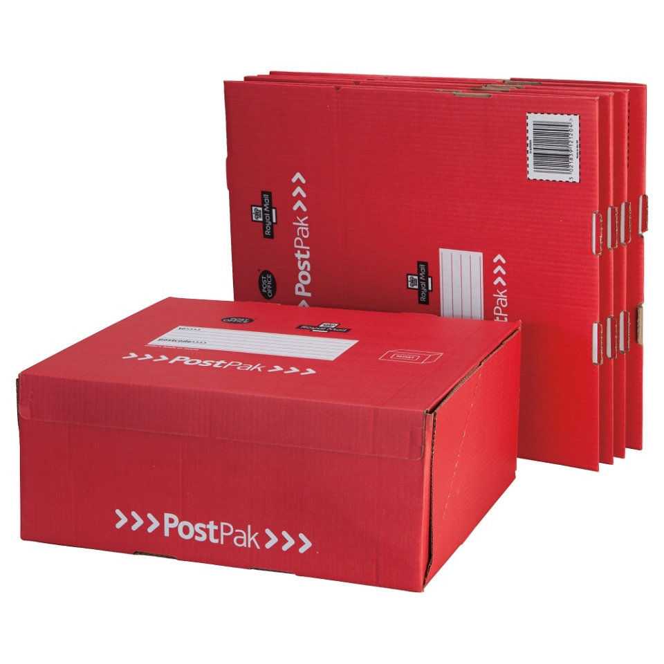 Post Office Posting Box, Medium, 8 Pack