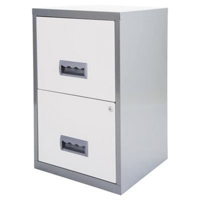 Buy Pierre Henry A4 2 Drawer Maxi Filing Cabinet, Silver ...