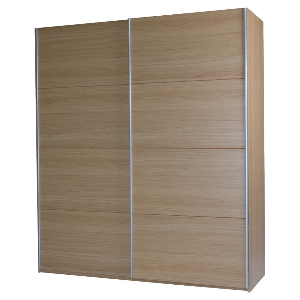 Buy Smith Large Double Sliding Wardrobe, Oak Effect from our Wardrobes 