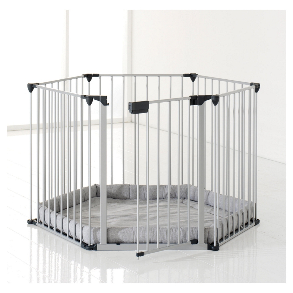 Buy BabyDan Play Pen with Play Mat, Silver from our Playpens & Guards 