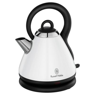 Buy Russell Hobbs White Heritage Kettle from our Kettles range - Tesco