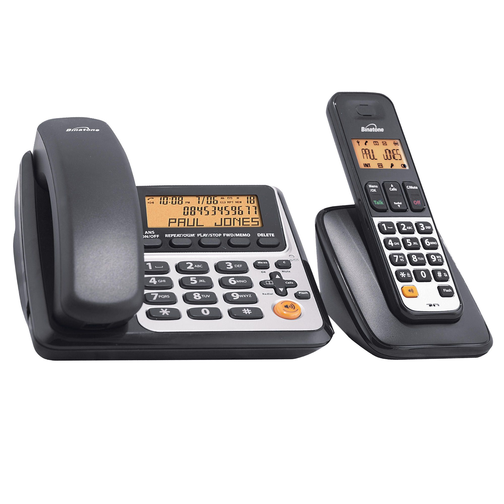 Tesco Direct - Binatone Concept Combo 3525 Twin Telephone - Special ...