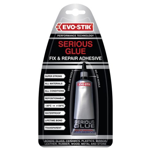 Buy Evo-Stik Serious Glue from our Adhesives & Sealants range - Tesco