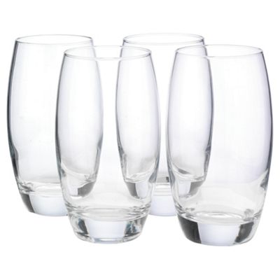 Buy Set of 4 Highball Glasses from our Tumblers range - Tesco