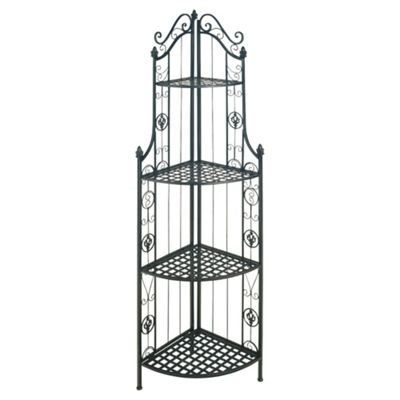 Buy Antique Metal Corner Garden Shelves from our Garden Storage range ...