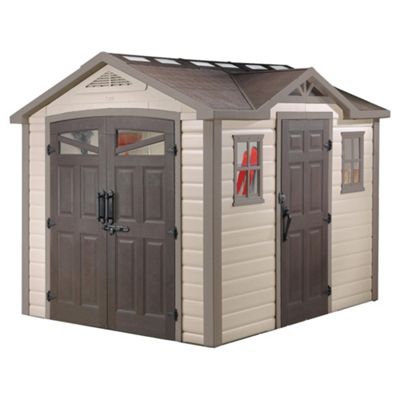 buy keter summit plastic shed from our plastic sheds range