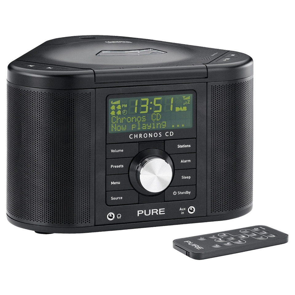 PURE OUTLET Chronos II CD DAB/FM clock radio