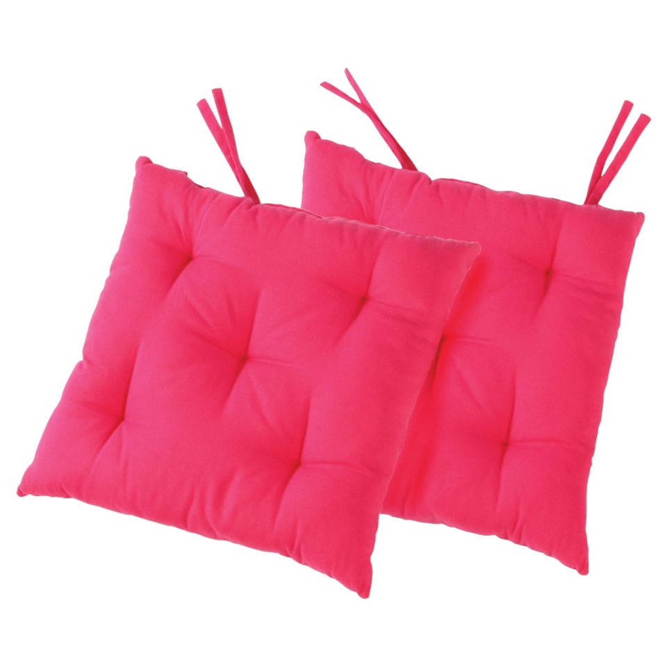 Tesco Fuschia Seat Pads 2 Pack