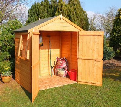 buy 4x6 shed with double doors & window by finewood from