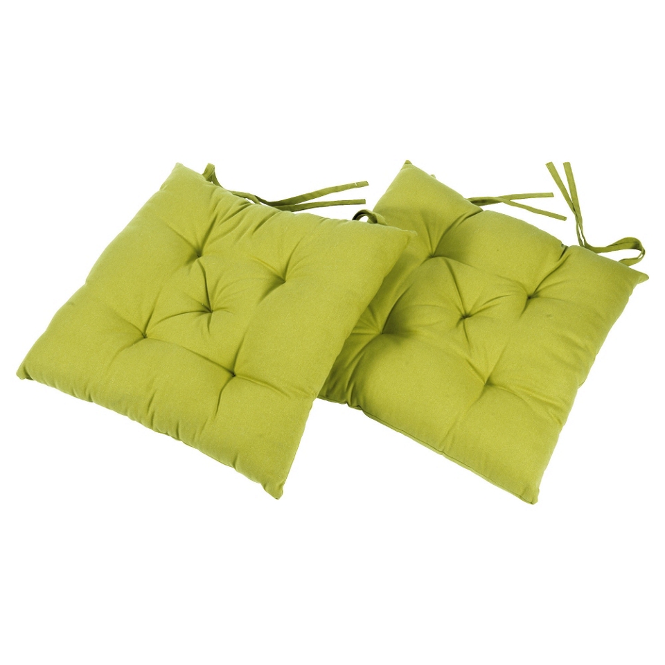 Tesco Lime Seat Pads 2 Pack