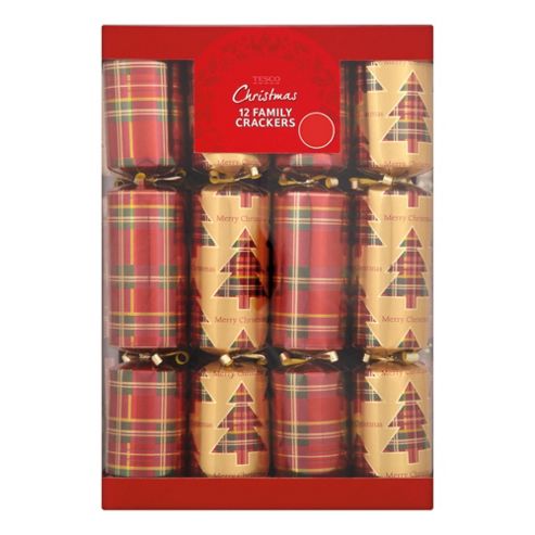 Buy Tesco Tartan Crackers 12 pack from our All Christmas range - Tesco