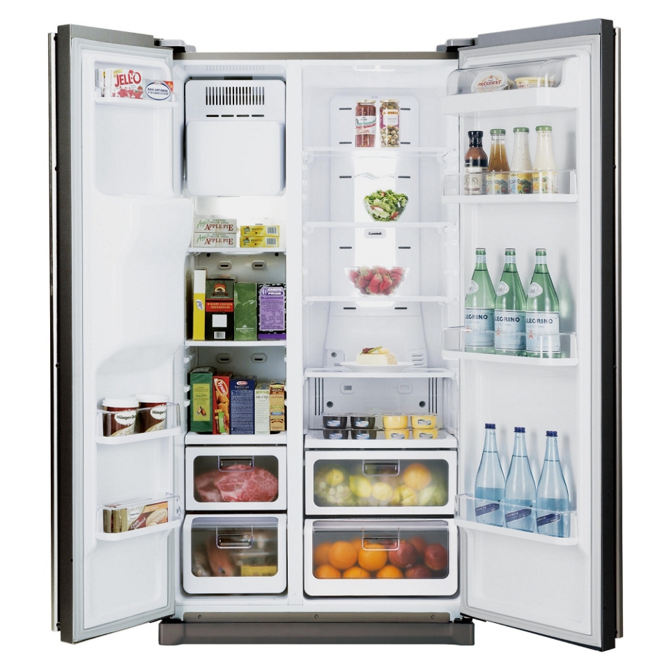 Samsung RSH5UBMH1/XEU American Style Manhattan Silver Fridge Freezer