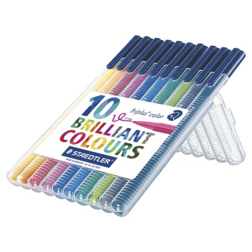 Buy Staedtler Triplus Colour Fibre Tips 10 Pack from our Colouring ...