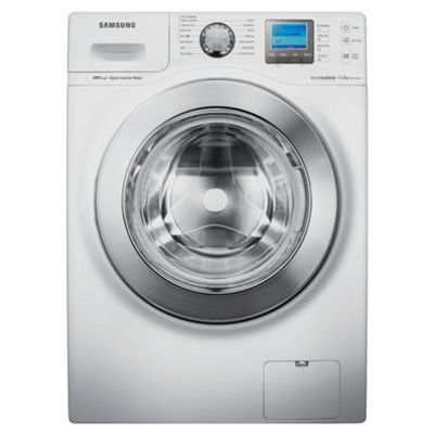 Buy Samsung WF1124XAC/XEU Eco Bubble Washing Machine, 12kg Wash Load ...