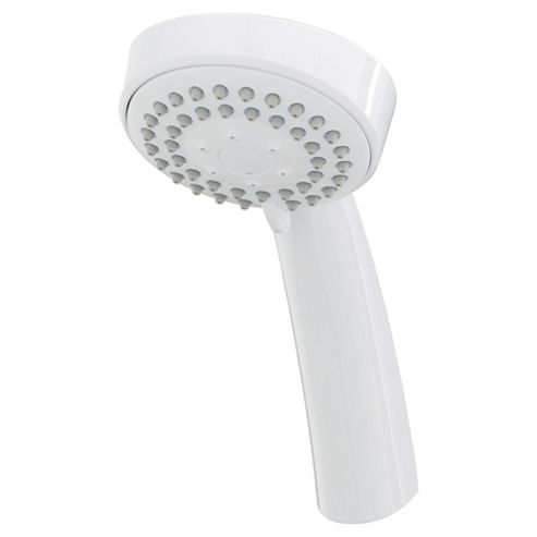 Buy Triton Three Position White Shower Head from our Shower Attachments ...