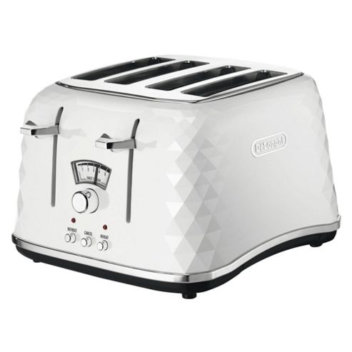 ... Designer 4 Slice Toaster- White from our Toasters range - Tesco