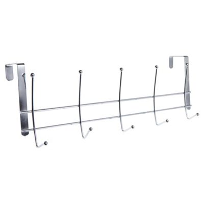 Buy Stainless Steel 5 Over Door Coat Hooks from our Coat Racks, Stands ...