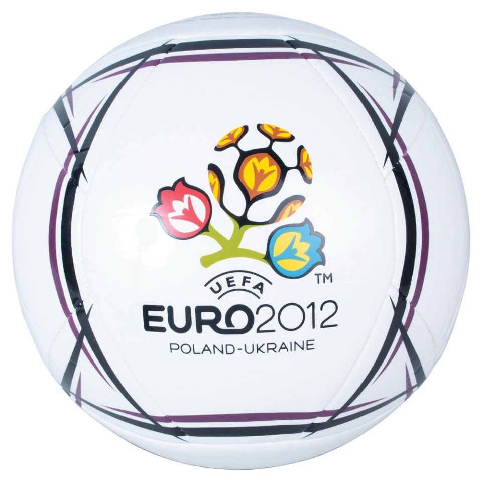 Buy Euro 2012 Official Football white from our Footballs range   Tesco 