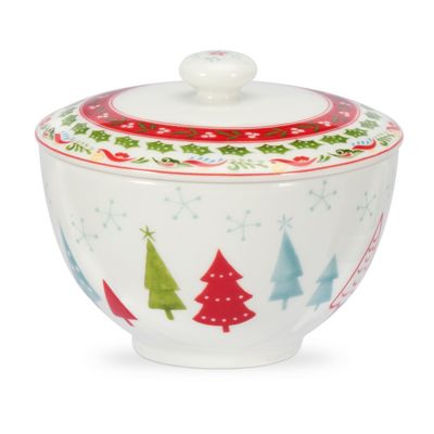 Buy Portmeirion Christmas Wish Covered Sugar Bowl from our Sugar Bowls ...