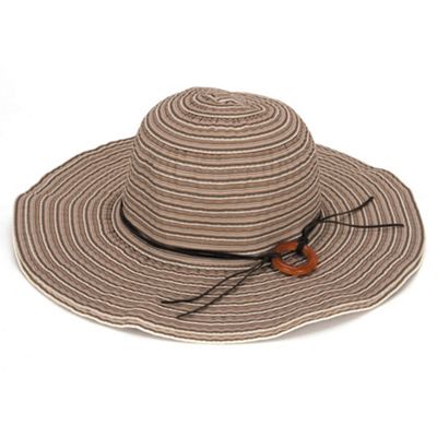 Buy Ladies Striped Sun Hat with Band from our Men's Hats range - Tesco