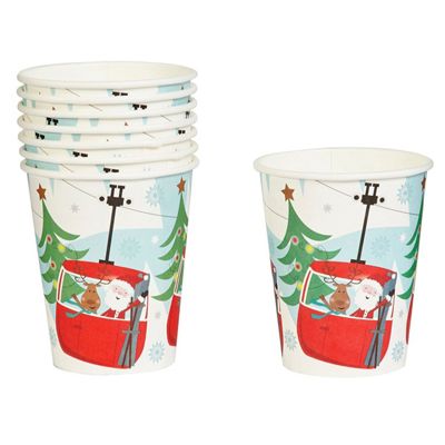 Buy Christmas Festive Fun Paper Cups (pack of 8) from our All Christmas range - Tesco