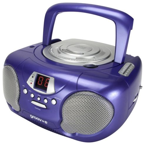 Buy Groov-e Boombox Purple from our Portable Speakers range - Tesco